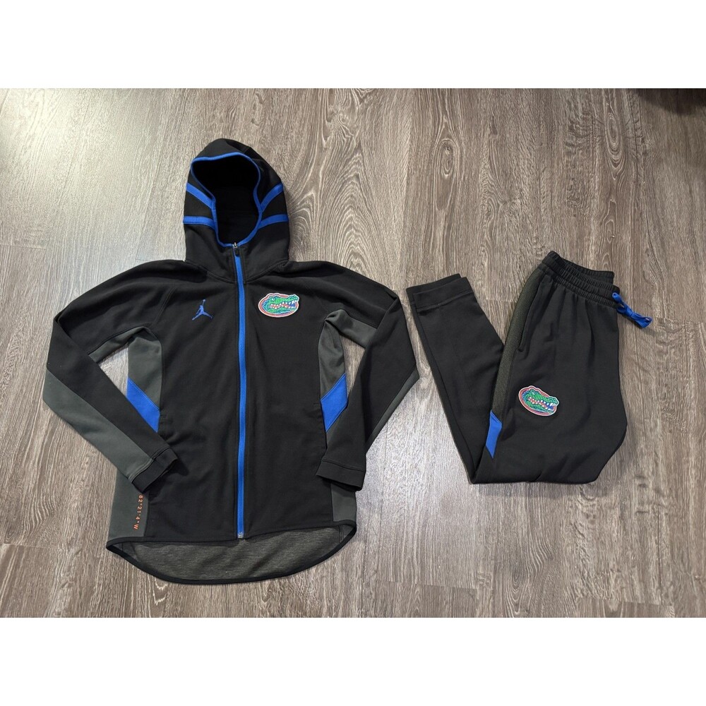 Nike Florida Gators Basketball Team Issue PE Travel Set Hoodie & Pants Men's M